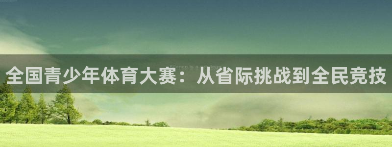 全国青少年体育大赛：从省际挑战到全民竞技