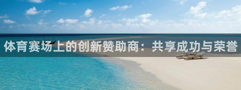 体育赛场上的创新赞助商：共享成功与荣誉